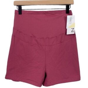Z‎ by Zella Womens Maternity Shorts Pink Size Medium Activewear